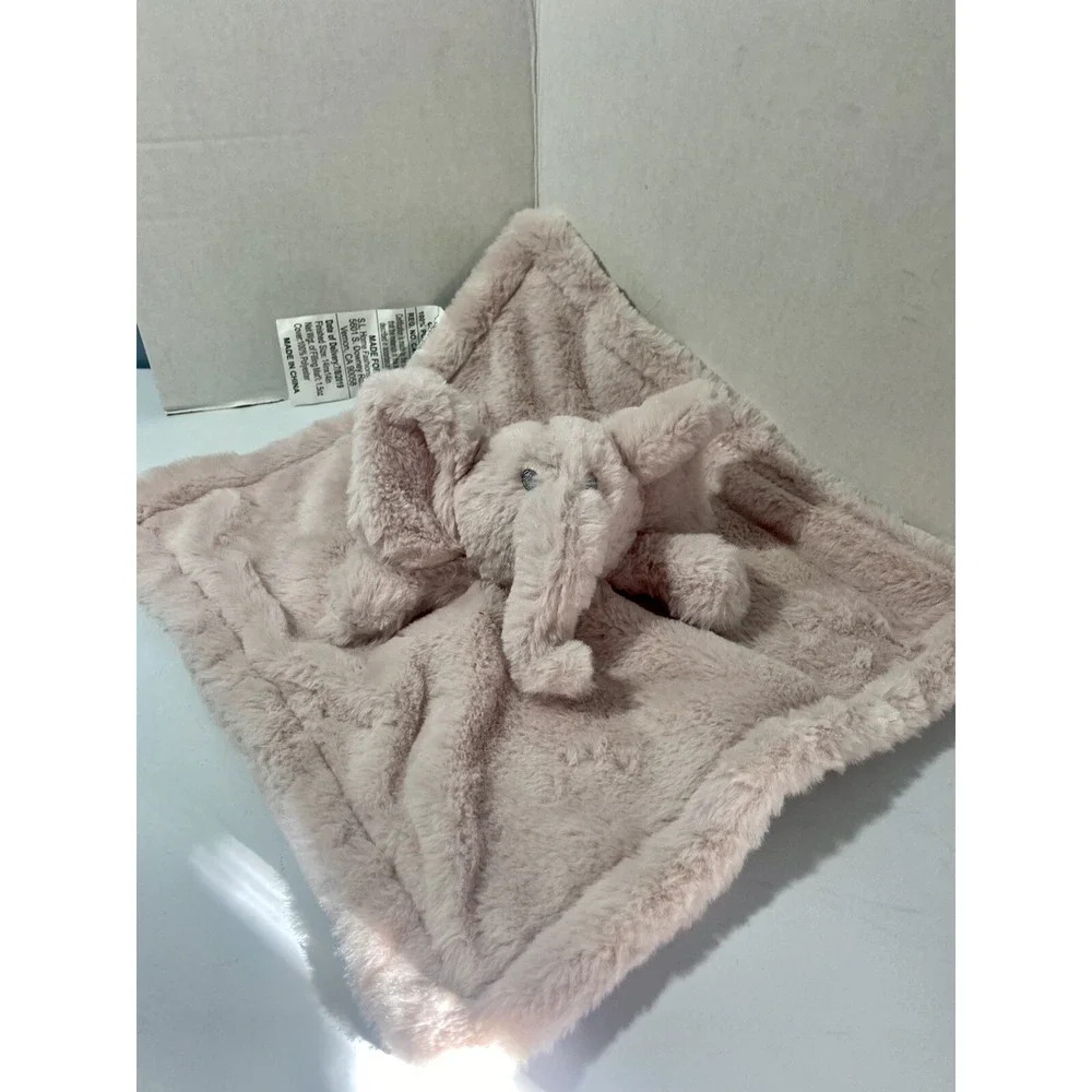 Elephant Lovey Baby Blanket‎ Teething Comfort Rose Pink Color Soft Cuddly HG4